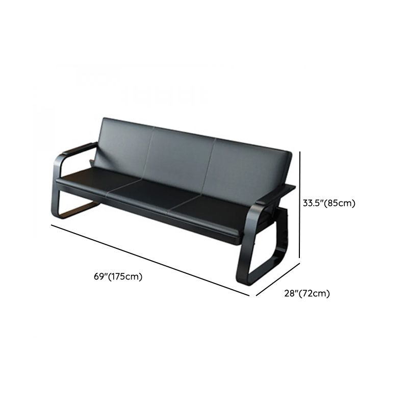 PU Leather Executive Reception Sofa - Image 3