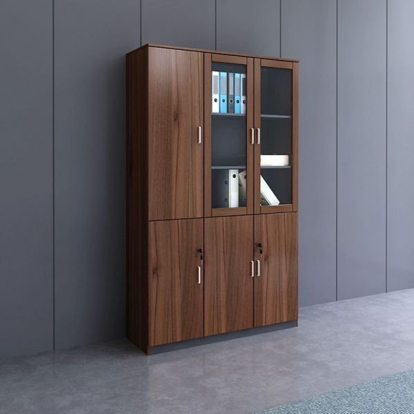Modern Office Storage Wooden Cabinet - Image 2